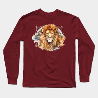 Majestic Lion King Art Long Sleeve T-Shirt